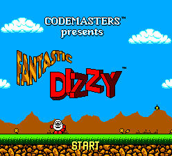 Fantastic Dizzy Title Screen